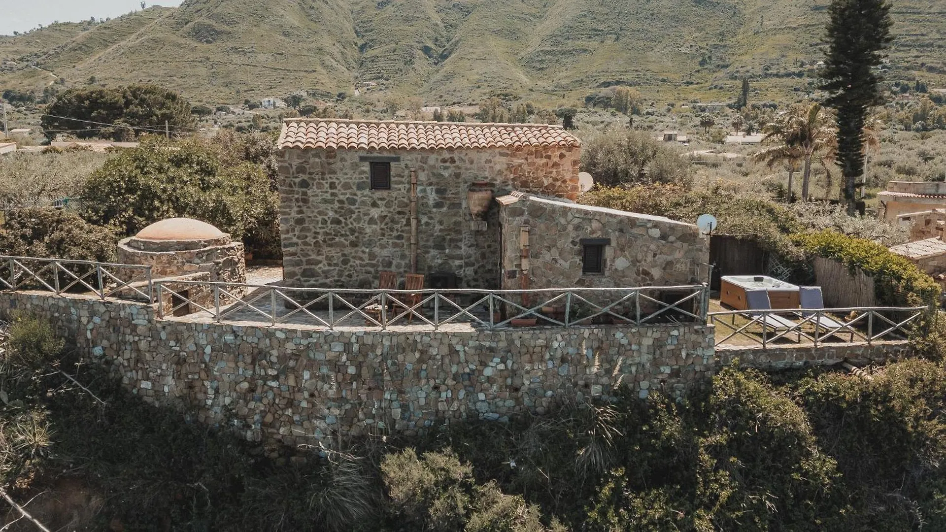 Cala La Giara Villa Cefalù Italien